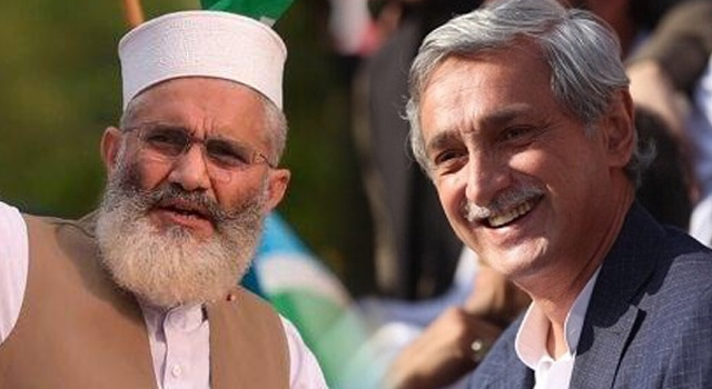 Jahangir Tareen, Sirajul Haq quit after poor elections
