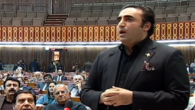 Bilawal defends president’s speech in parliament
