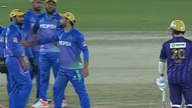 Iftikhar Ahmed fined after Jason Roy clash