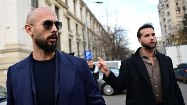 Andrew Tate, Tristan detained in Romania again