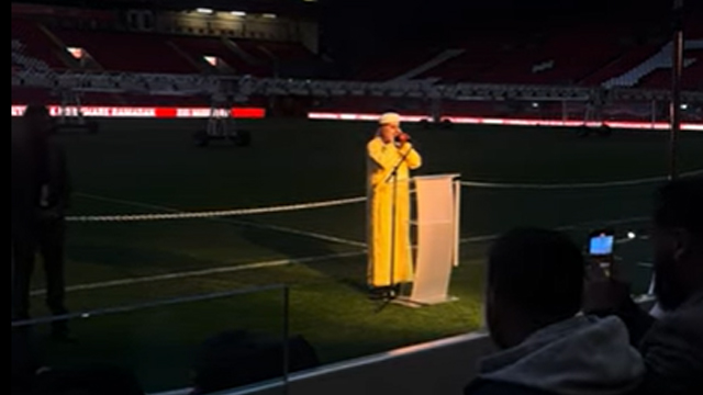 Watch: Adhan being called at Liverpool’s Anfield