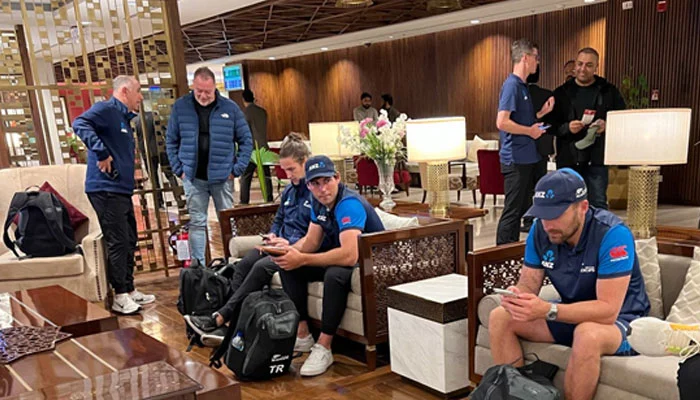 New Zealand team arrives in Islamabad for T20 series