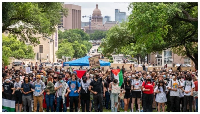 Pro-Palestinian protests engulf US universities