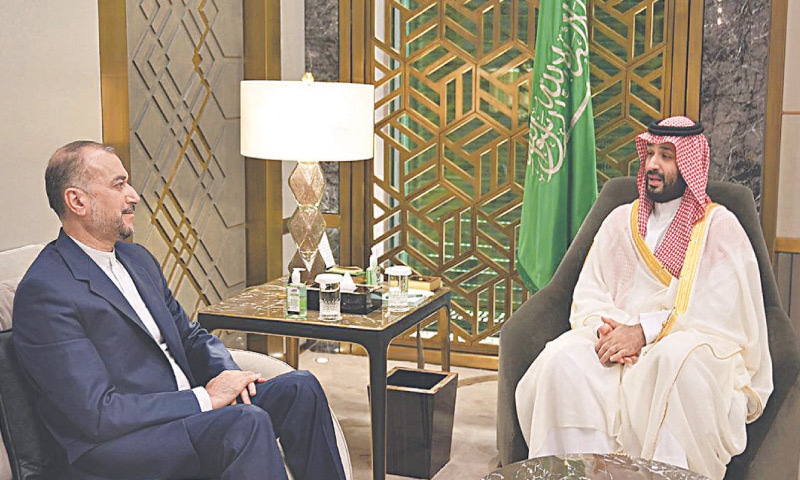 Crown Prince MBS accepts invitation to visit Iran