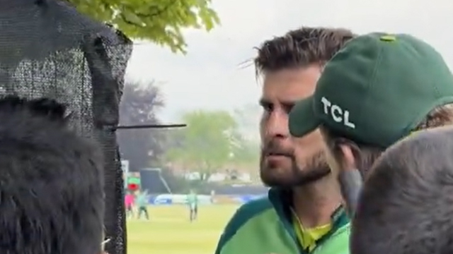 Watch: Afghanistan fan misbehaves with Shaheen Afridi