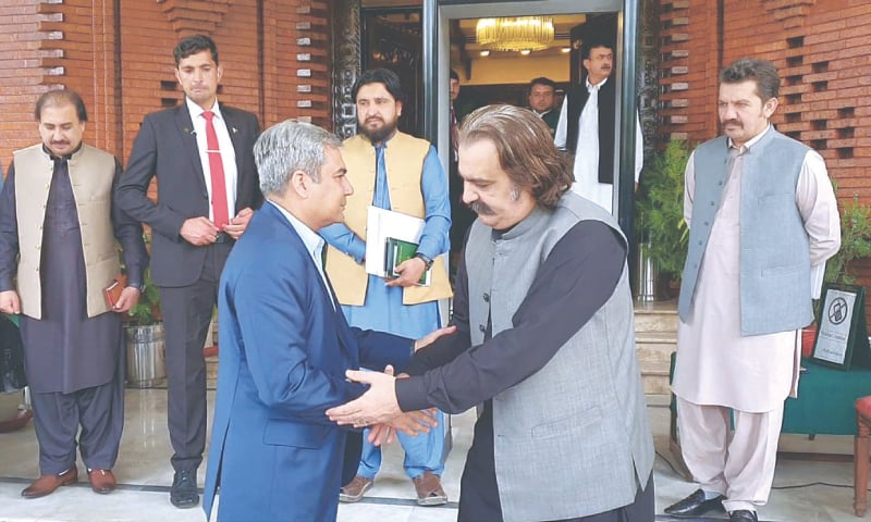 CM Gandapur meets Interior Minister Naqvi