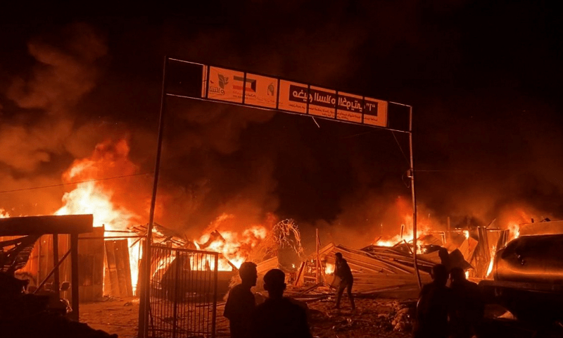 Rafah: At least 35 Gazans martyred in Israeli airstrikes