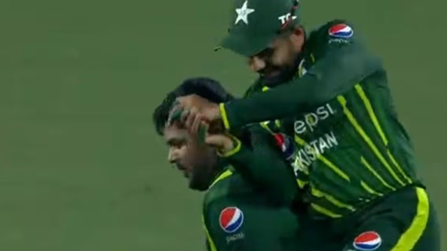 Watch: Babar Azam, Azam Khan engage in hilarious banter