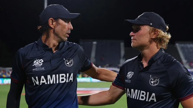 T20 World Cup: Namibia beat Oman in a super-over thriller