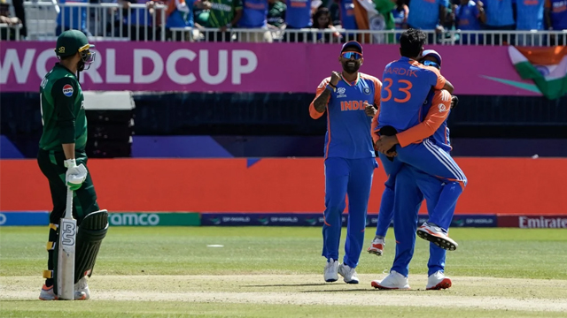 T20 World Cup: India beat Pakistan by six runs