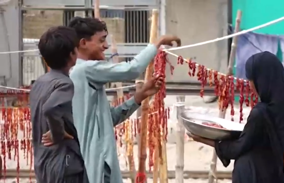 How gypsies preserve meat without refrigeration?
