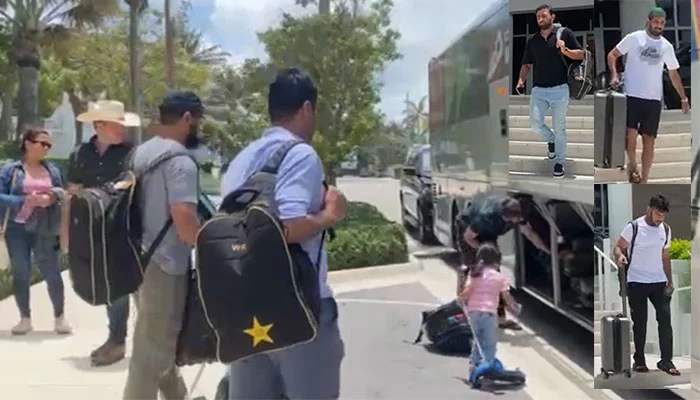 Pakistan team departs for home after World Cup exit