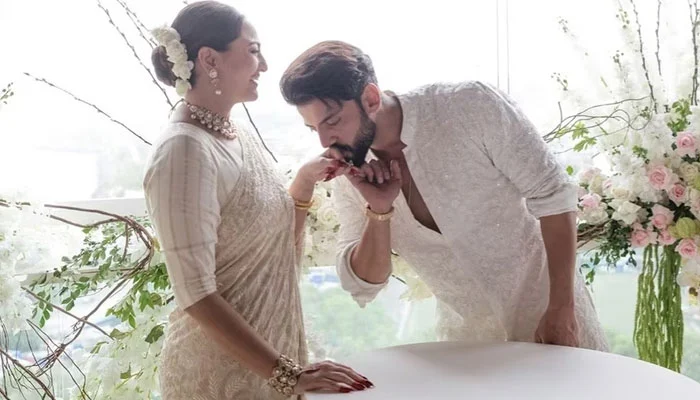 Sonakshi Sinha and Zaheer Iqbal tie the knot