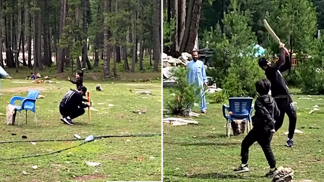 Watch: Child gets better of Ahmed Shehzad