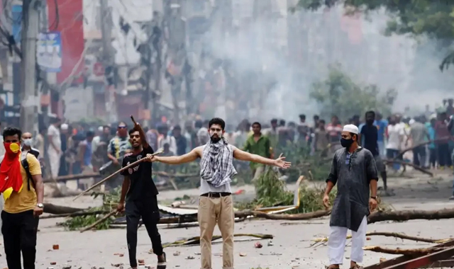 Army takes control after deadly unrest in Bangladesh