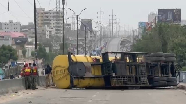 Karachi’s Baloch Flyover finally open for traffic