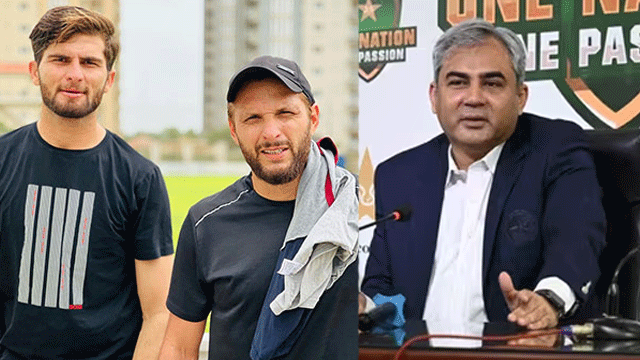 Shahid Afridi makes big demand from PCB chairman Mohsin Naqvi
