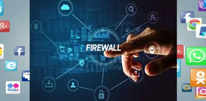 How does a ‘firewall system’ work to control social media?