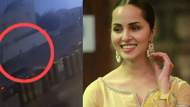 CCTV footage of Nimra Khan’s abduction attempt in Karachi surfaces