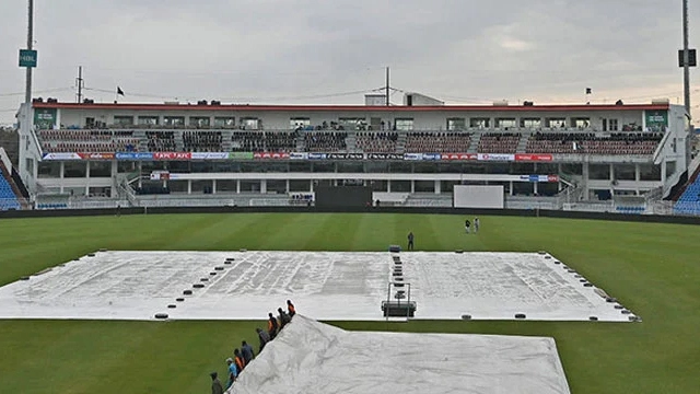 Day 1 of Pak v Ban Test called off due to persistent rain