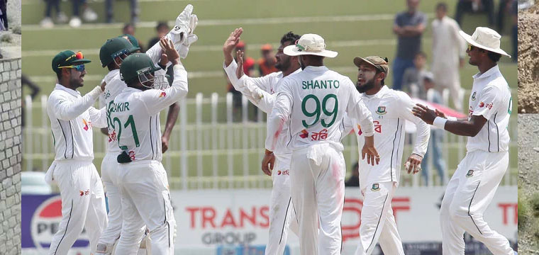 Bangladesh win first-ever Test match against Green Shirts