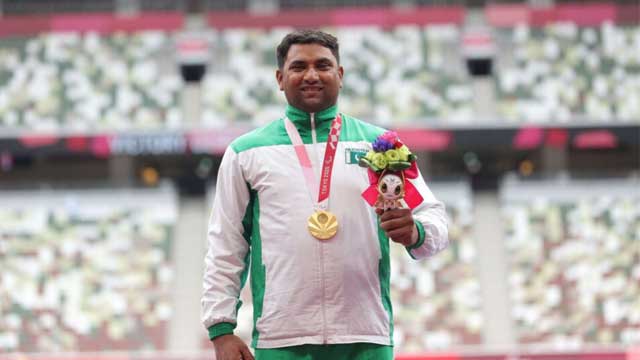 Pakistan’s Haider Ali wins bronze in Paralympics discus throw