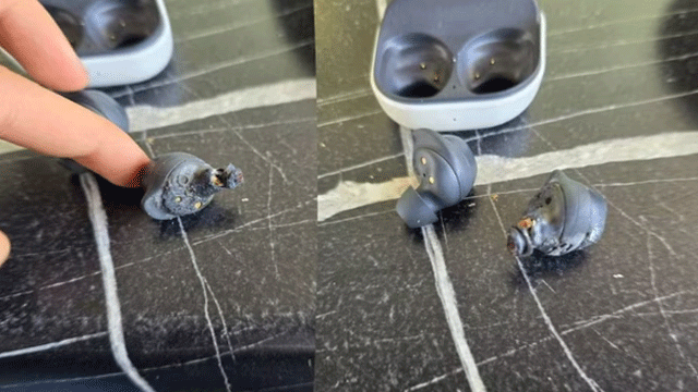 Samsung Galaxy Buds FE explosion leaves user with hearing loss