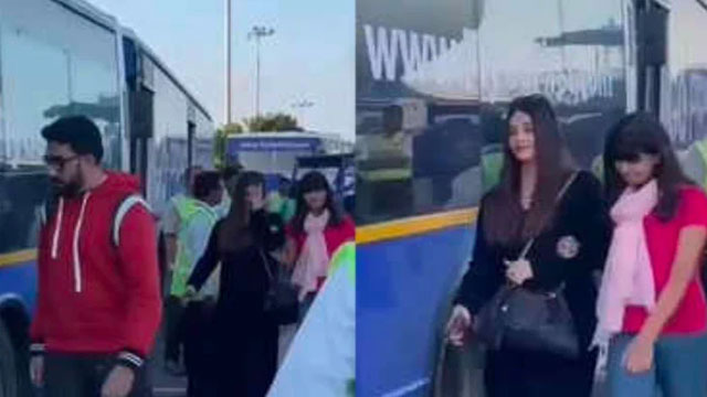 Abhishek-Aishwarya spotted in Dubai with daughter Aaradhya amid divorce rumours