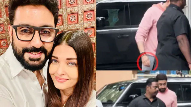 Divorce rumours: Abhishek takes off wedding ring; video goes viral