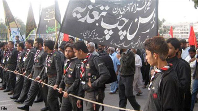 Chup Tazia processions being taken out across country today