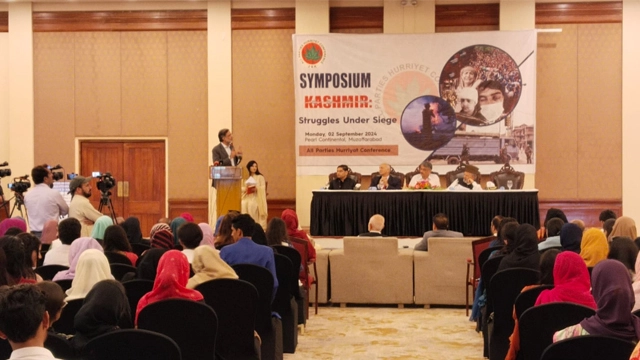 Symposium “Kashmir struggles under Siege” held in Muzaffarabad