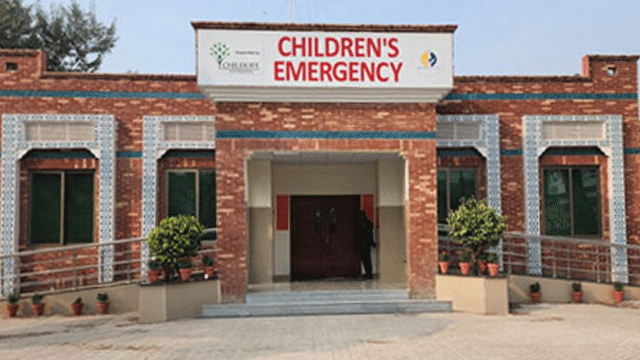 Children’s emergency: Pakistan’s first public hospital receives international certificate