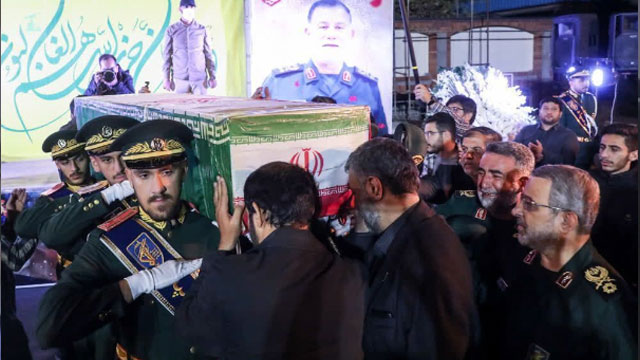 IRGC commander Maj Gen Abbas Nilforoushan’s funeral held in Tehran