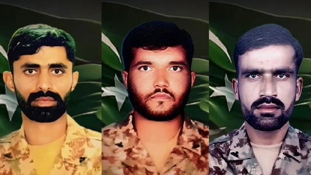Major among three soldiers martyred, 8 terrorists killed in Bannu IBO