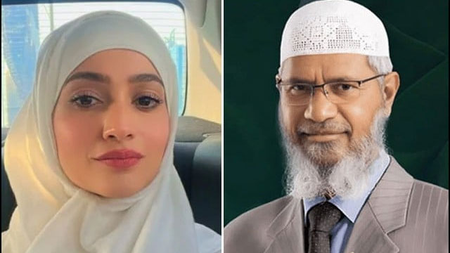 Former actress Zarnish Khan tenders apology to Dr. Zakir Naik