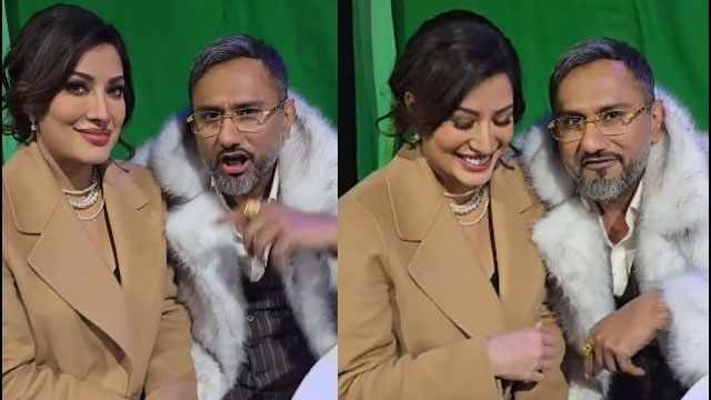 WATCH: Honey Singh teases new collaboration with Mehwish Hayat