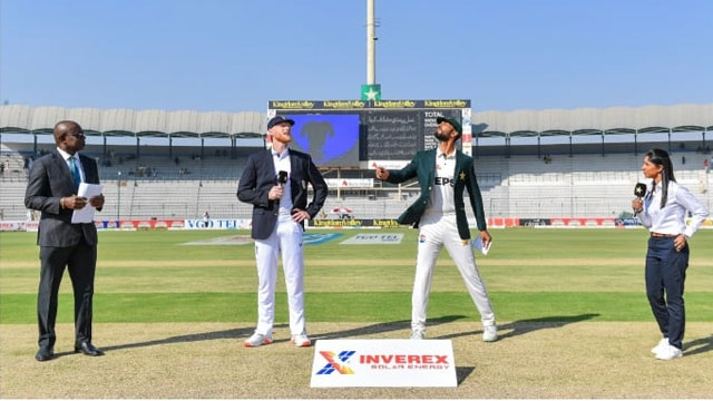 Final Test: England win toss, choose to bat first against Pakistan