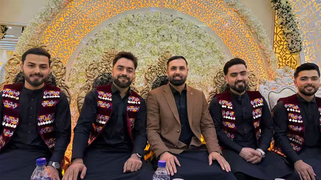 Afghanistan all-rounder Rashid Khan ties the knot