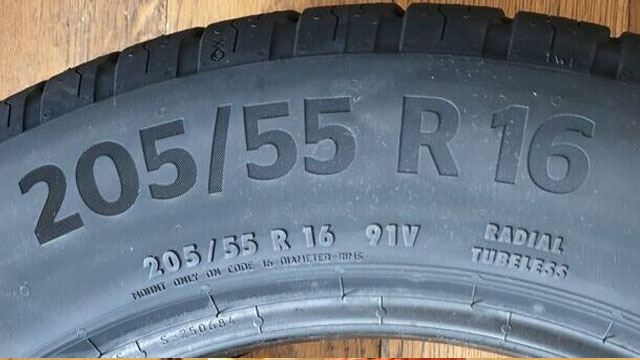 Do you know meaning of specific numbers written on car tyres?