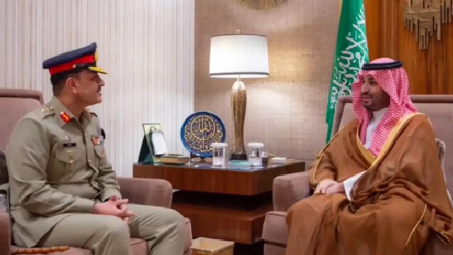 COAS General Munir meets Saudi Crown Prince MBS