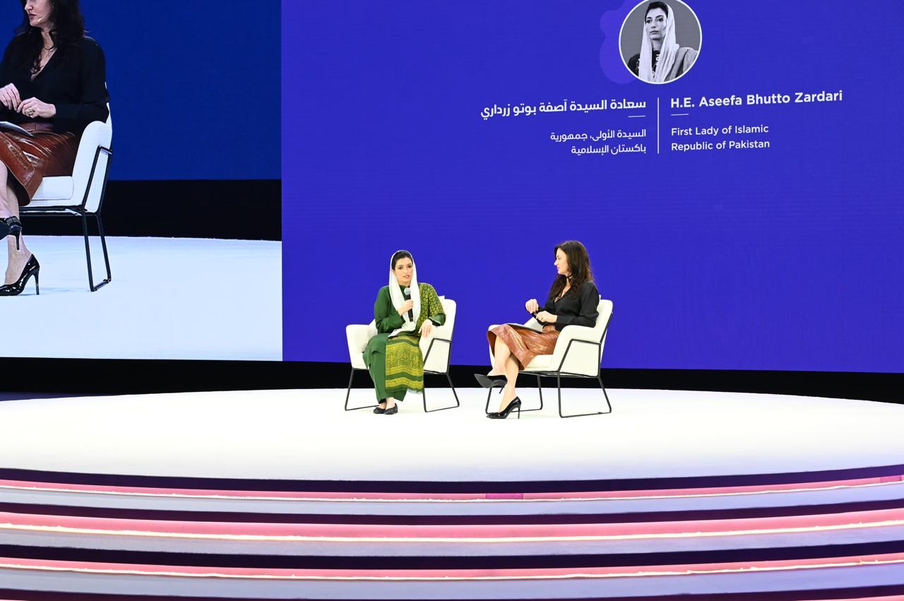 Aseefa Bhutto participates in global women’s forum
