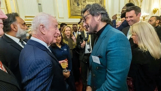 Adnan Siddiqui shares heartwarming photos from meeting with British King Charles III