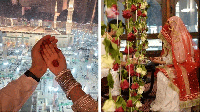 WATCH: Indian actress holds nikah ceremony in Madinah