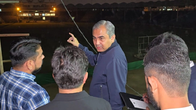 Upgradation of National Bank Cricket arena in final stages