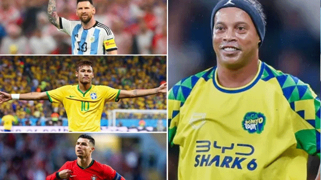 Ronaldinho opens up about the best footballer in history