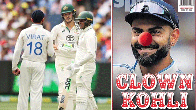 Australian media calls Virat Kohli ‘Joker’