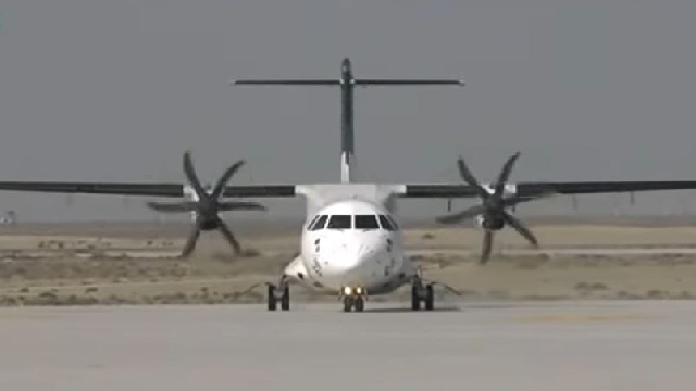 Gwadar International Airport welcomes first flight