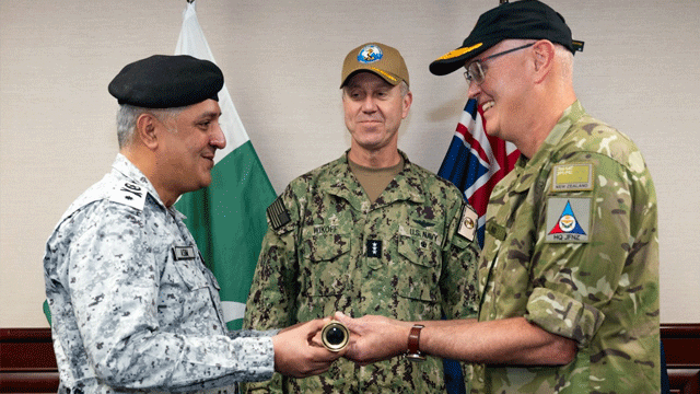 PN hands over command of Combined Task Force 150 to Royal New Zealand Navy