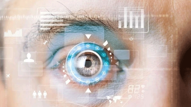 What is the resolution of human eye?