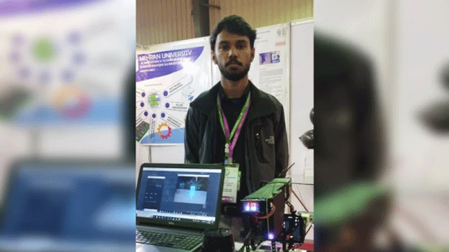 Pakistani students develop robotic system for targeting enemy targets with laser